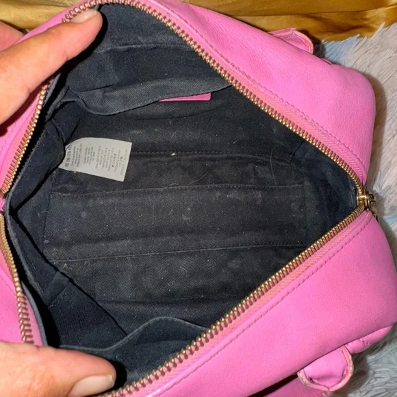 Versace Pink Quilted Women's Handbag - Picture 12 of 17